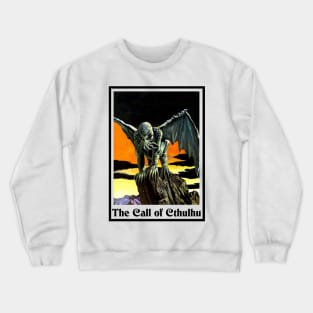 The Call of Cthulhu - Lovecraft Art Poster Crewneck Sweatshirt